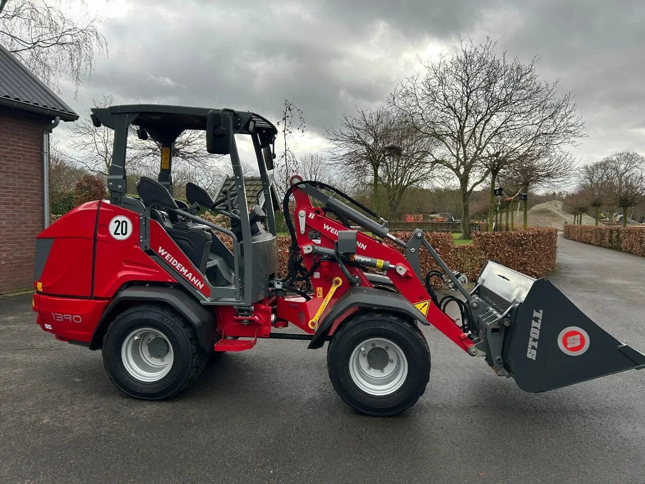 Weidemann 1390 (bj 2024), Wiellader of Shovel