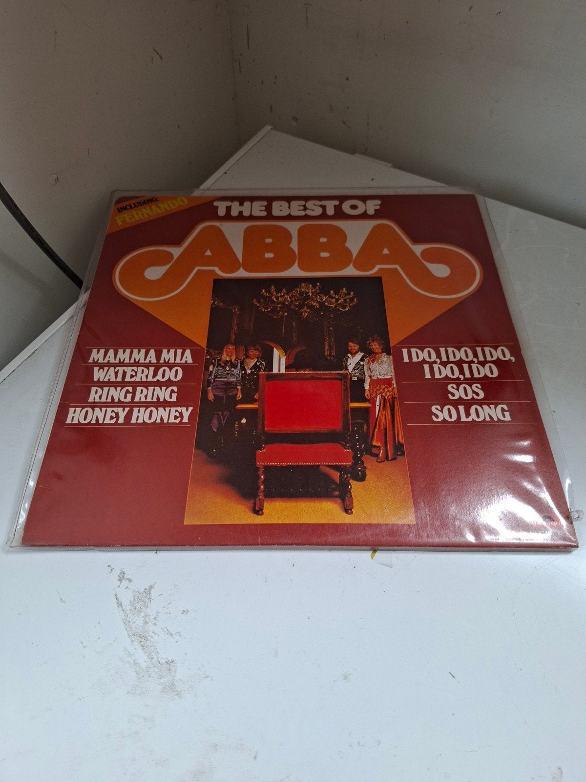 ABBA - The Best Of ABBA LP (Pop, 1975), LP, Gebruikt, Pop, Ophalen of Verzenden
