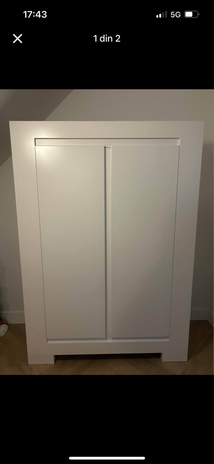 Commode met kast van Bopita, Ophalen, Gebruikt, 100 tot 150 cm, 50 tot 100 cm