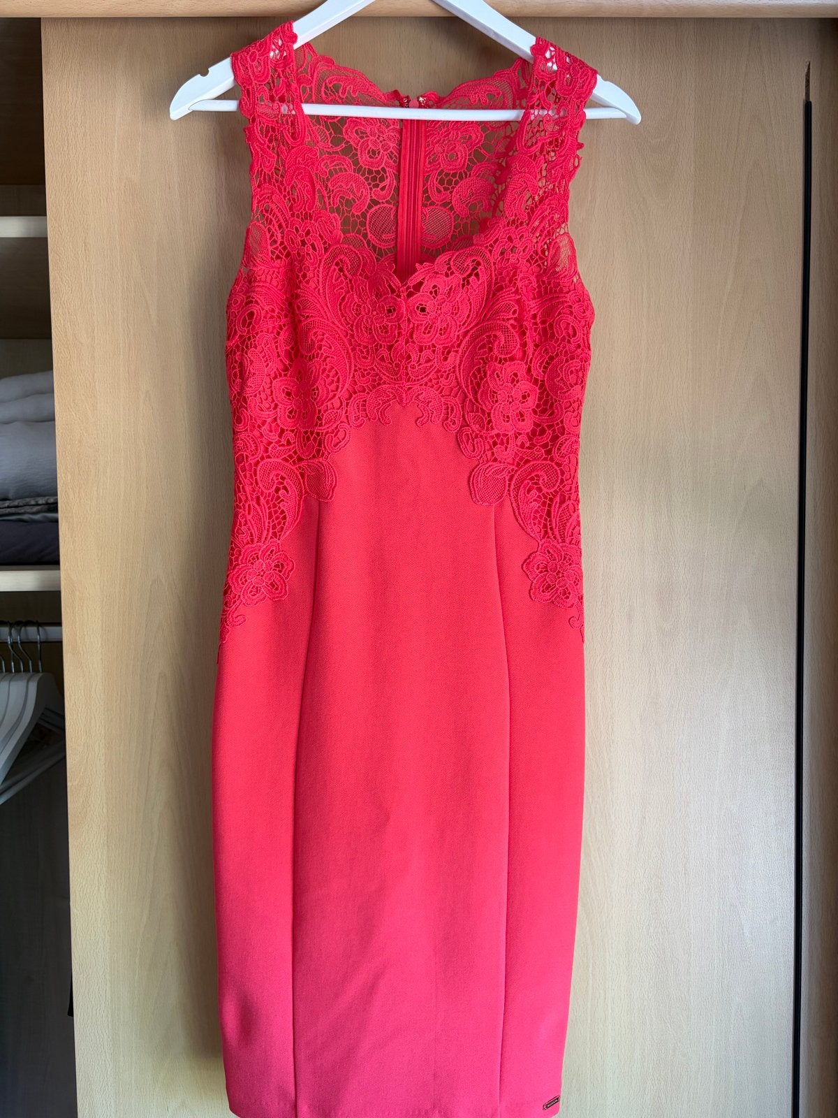 Marciano by Guess Kanten Jurk Maat S, Ophalen of Verzenden, Zo goed als nieuw, Knielengte, Maat 36 (S)