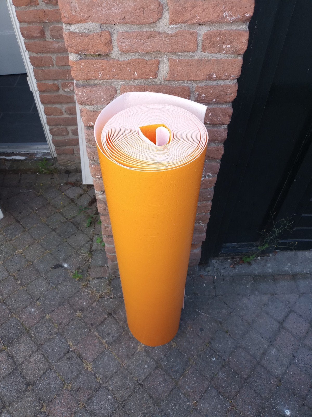 Rol ondervloer, oranje, Ophalen of Verzenden, Nieuw, Vinyl