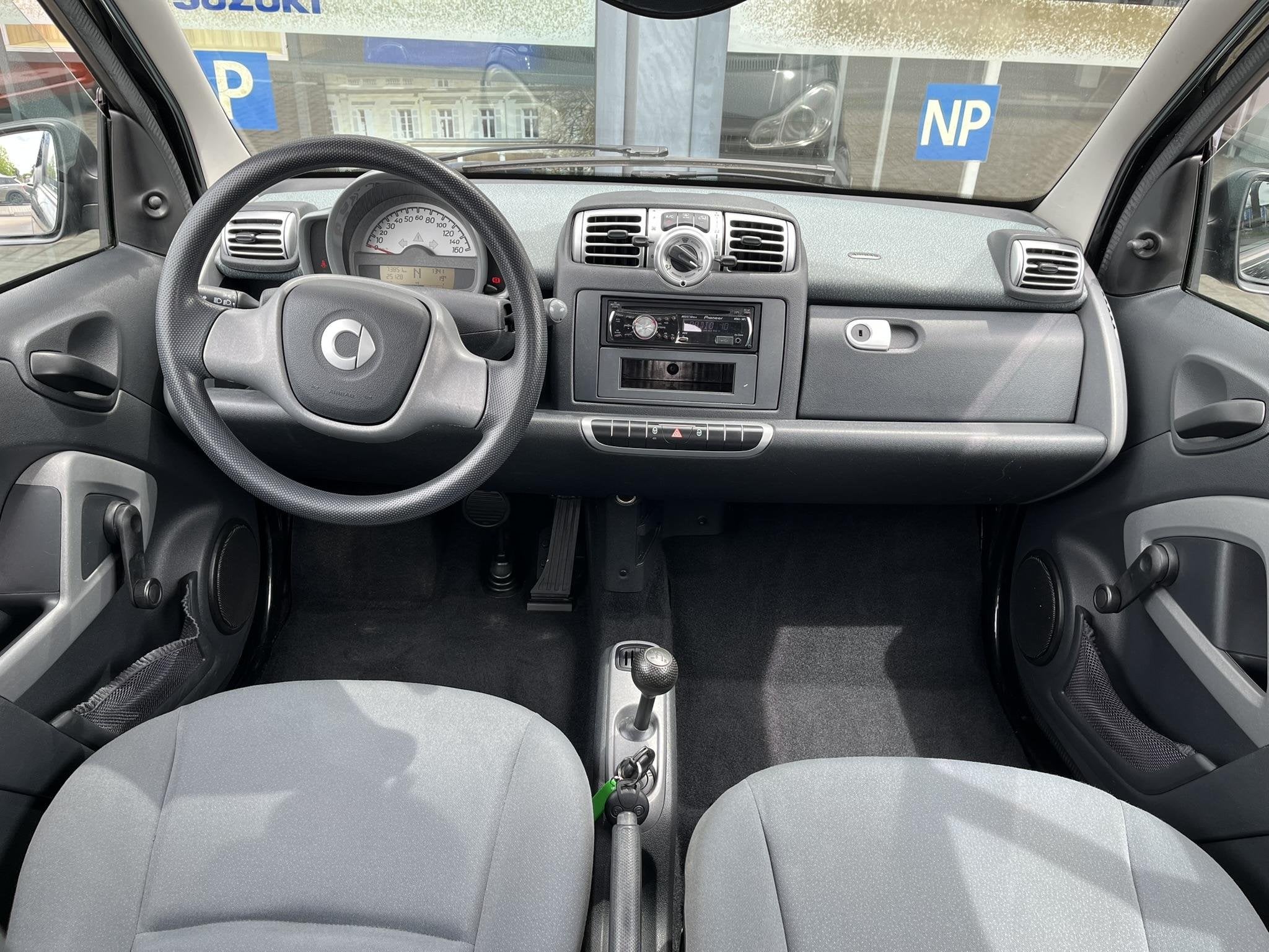 smart fortwo coupé 1.0 mhd Pure | Airconditioning |, Auto's, Smart, Automaat, Euro 5, Gebruikt, 61 pk