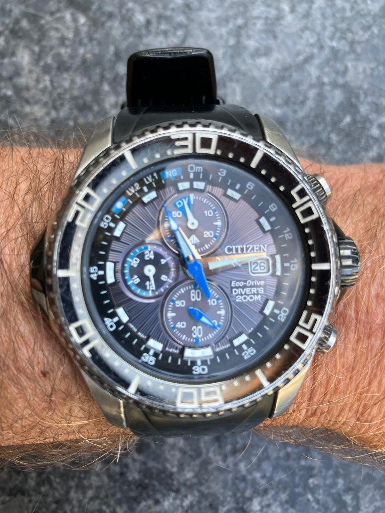 Duikhorloge, Watersport en Boten, Ophalen of Verzenden, Gebruikt, Overige typen