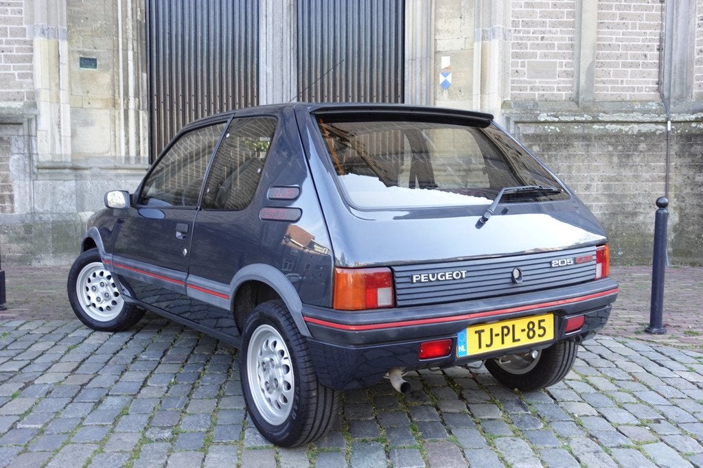Peugeot 205 1.6 GTI - 115pk | Org Auto | technisch in topcon, Voorwielaandrijving, Stof, 1580 cc, 116 pk