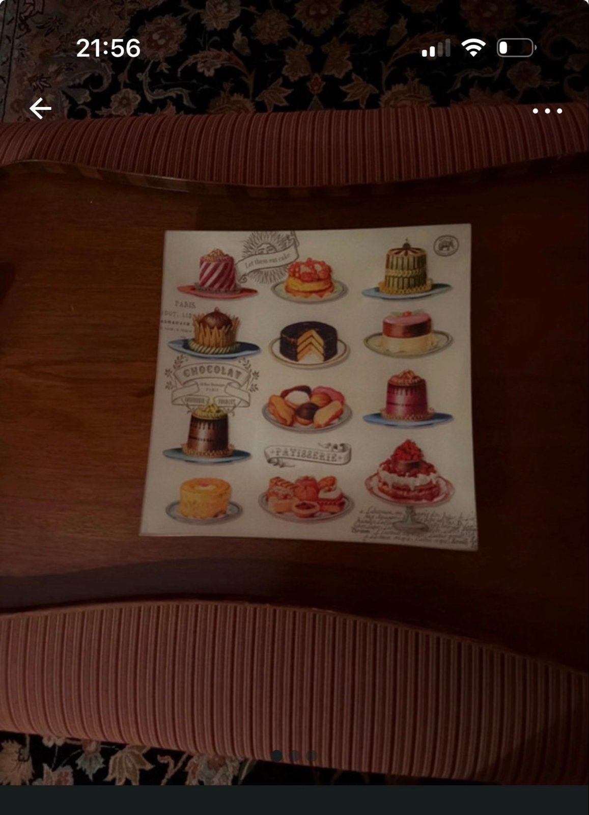 Glazen patisserie schaal Michel - Zo goed als nieuw, Ophalen of Verzenden, Zo goed als nieuw, Glas, Schaal
