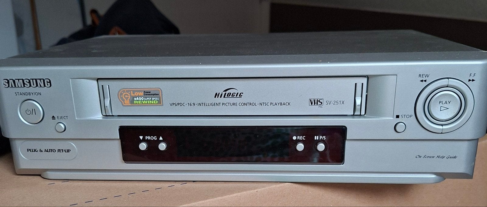 Video recorder Samsung, Ophalen