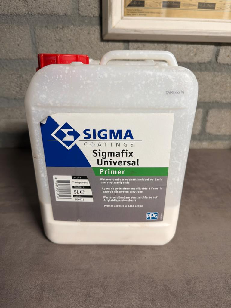 Sigma Sigmefix Universal Primer - +/- 2L, Overige kleuren, Ophalen of Verzenden, Minder dan 5 liter, Verf