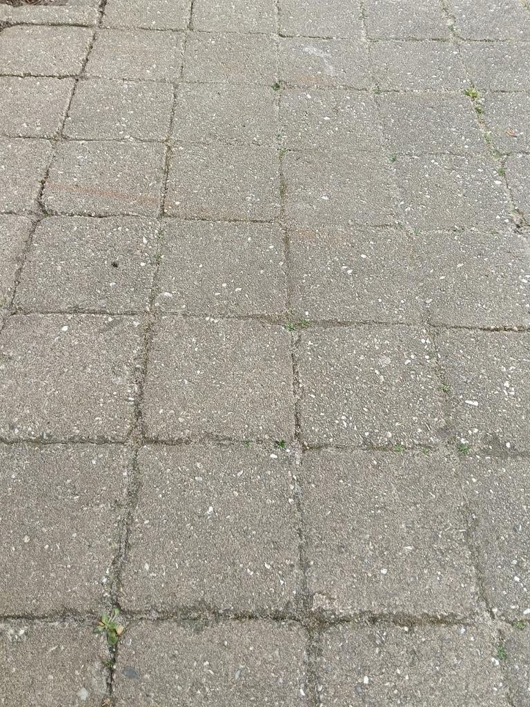 Gratis tuintegels 15x15x6 cm 75m2, Tuin en Terras, Ophalen, Gebruikt, 10 m² of meer, Beton