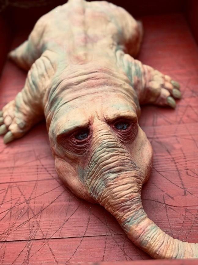 The Fifth Element - Picasso Alien Creature, Ophalen, Nieuw, Film, Beeldje, Replica of Model