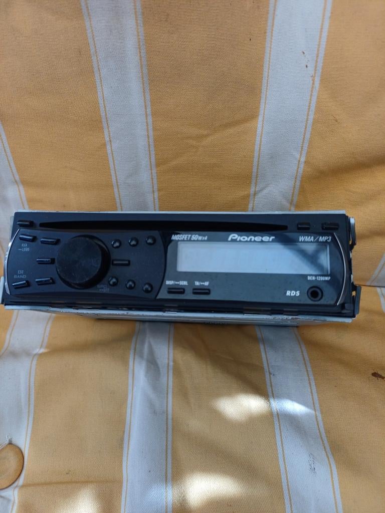 Orginele autoradio met cd uit fiat, Telecommunicatie, Portofoons en Walkie-talkies, Ophalen of Verzenden