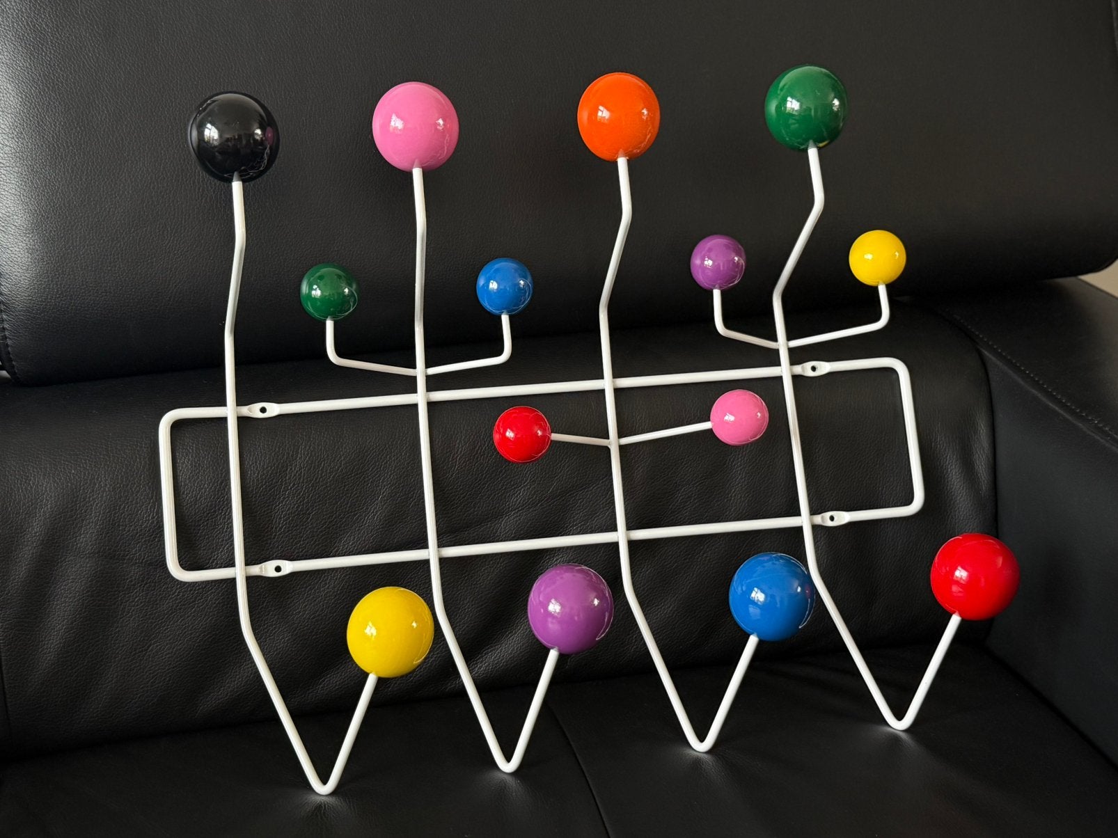 Sputnik kapstok wit kleurrijk stijl van hang it all vitra, Wandkapstok, ?, Zo goed als nieuw, Minder dan 100 cm