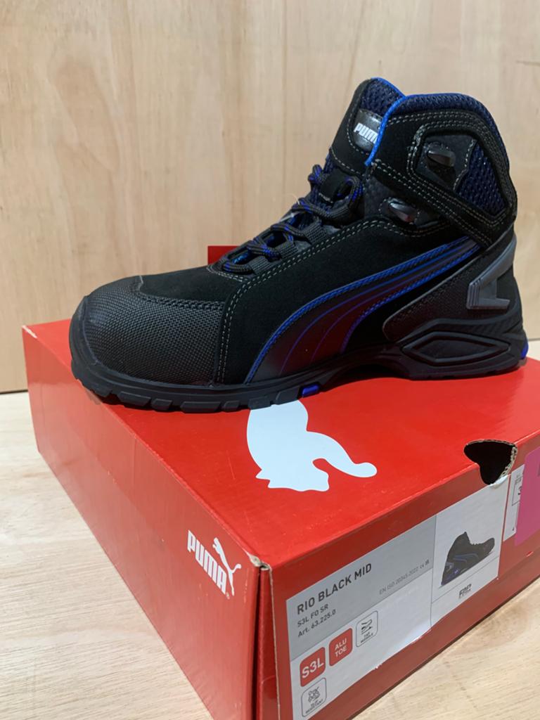 Puma Rio Werkschoenen Zwart Hoog – Maat 40 – Nieuw in Doos, Zwart, Puma, Nieuw, Ophalen of Verzenden