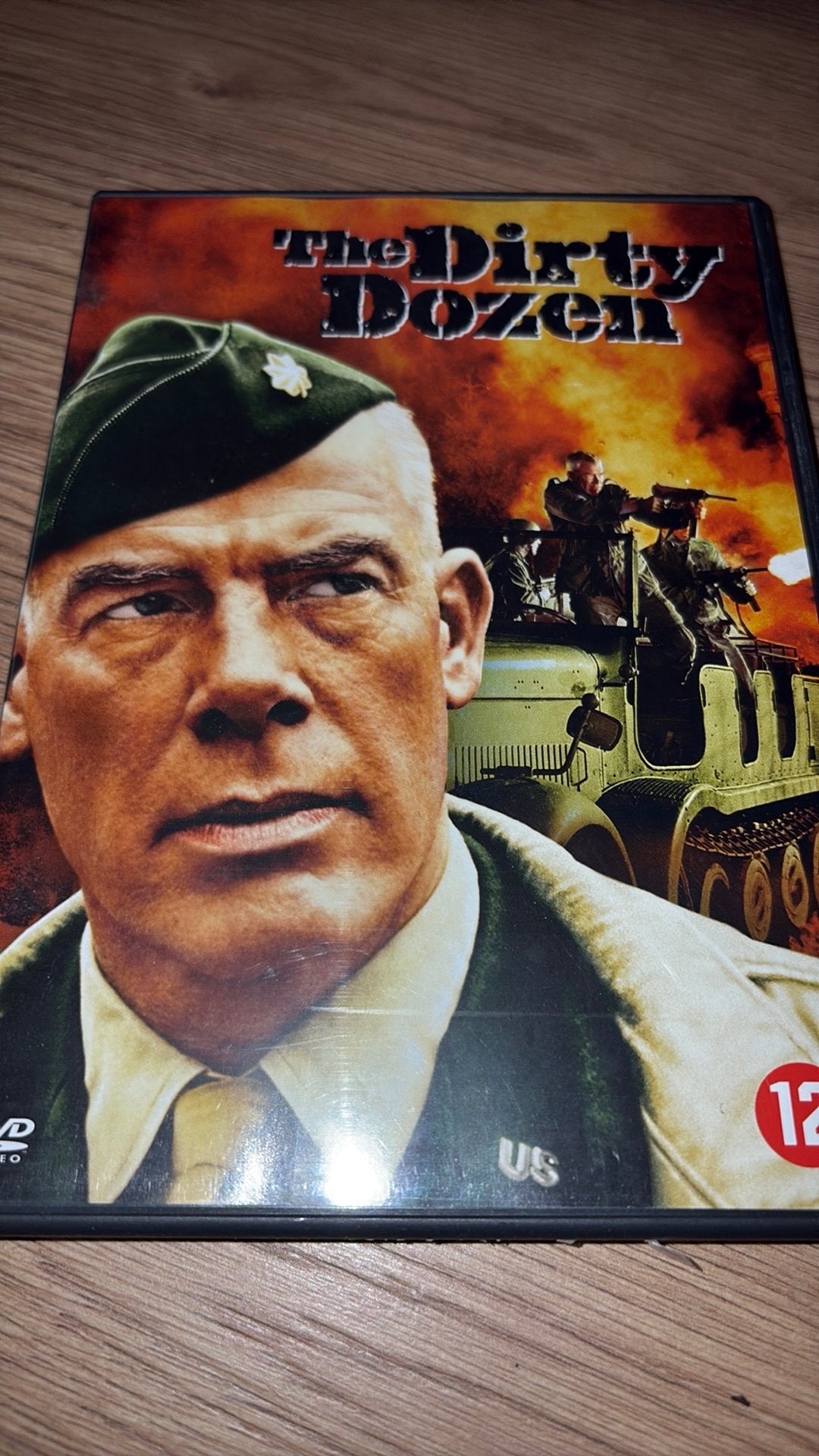 The Dirty Dozen met Lee Marvin en Charles Bronson., Vanaf 16 jaar, Ophalen of Verzenden, Zo goed als nieuw
