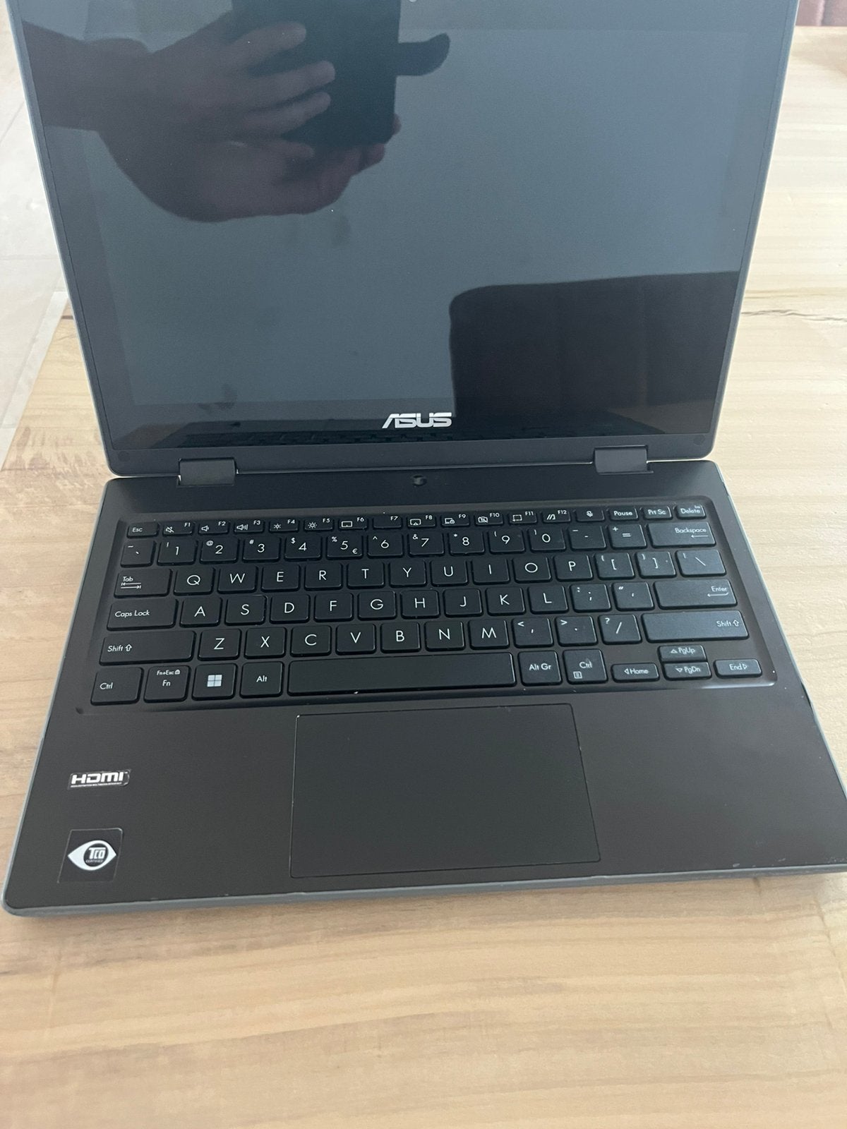 laptop Asus BR1100FKA, Ophalen, Gebruikt, 2 tot 3 Ghz, Qwerty