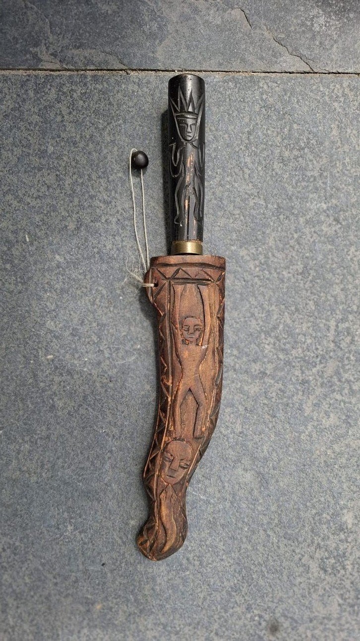 Aziatische dolk, Verzamelen, Ophalen of Verzenden, Mes of Dolk