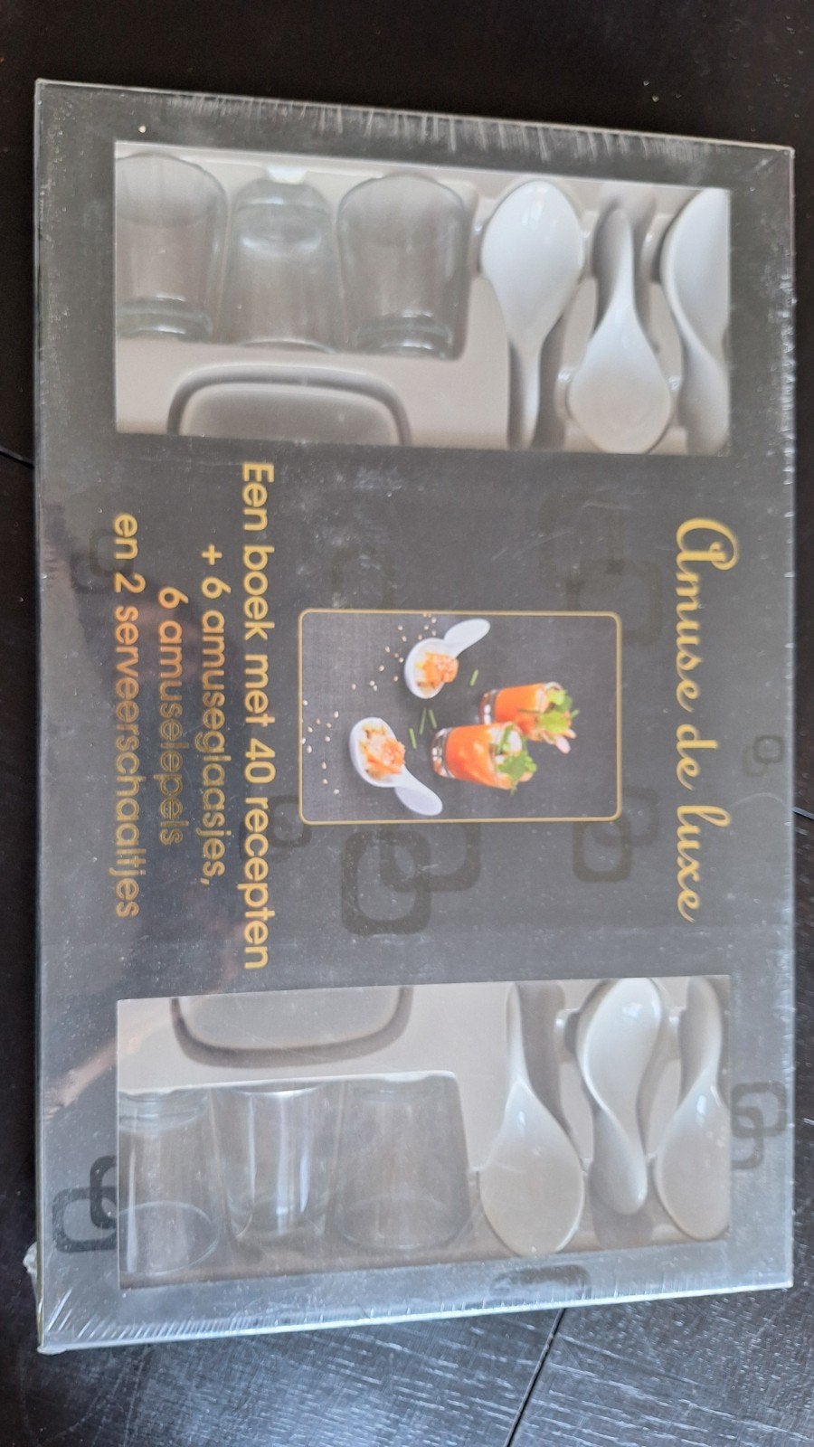 Amuse set voor lekkere hapjes, Ophalen, Nieuw