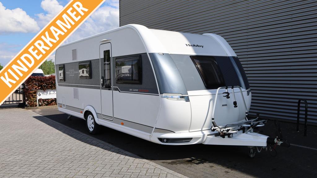 Hobby De Luxe Edition 545 KMF Stapelbed, Caravans en Kamperen, Caravans, Bedrijf, tot en met 6, 1250 - 1500 kg, Overige, Hobby