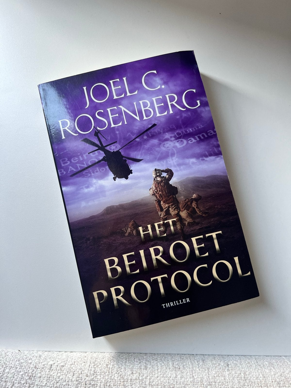 Het Beiroet Protocol - Joel C. Rosenberg (Thriller), Boeken, Thrillers, Ophalen, Zo goed als nieuw, Wereld overig