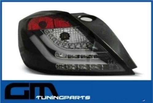 LED achterlichten opel astra h gtc zwart helder, -, -, Opel, Nieuw