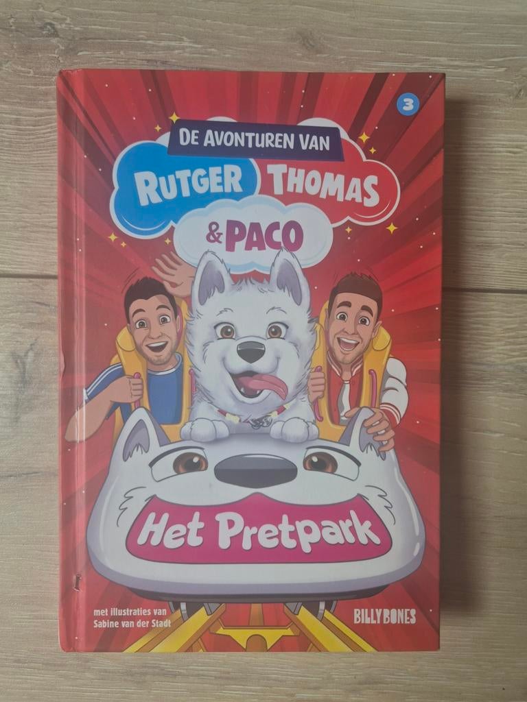 De Avonturen van Rutger, Thomas & Paco - Het Pretpark, Rutger Vink; Thomas van Grinsven, Fictie algemeen, Ophalen of Verzenden