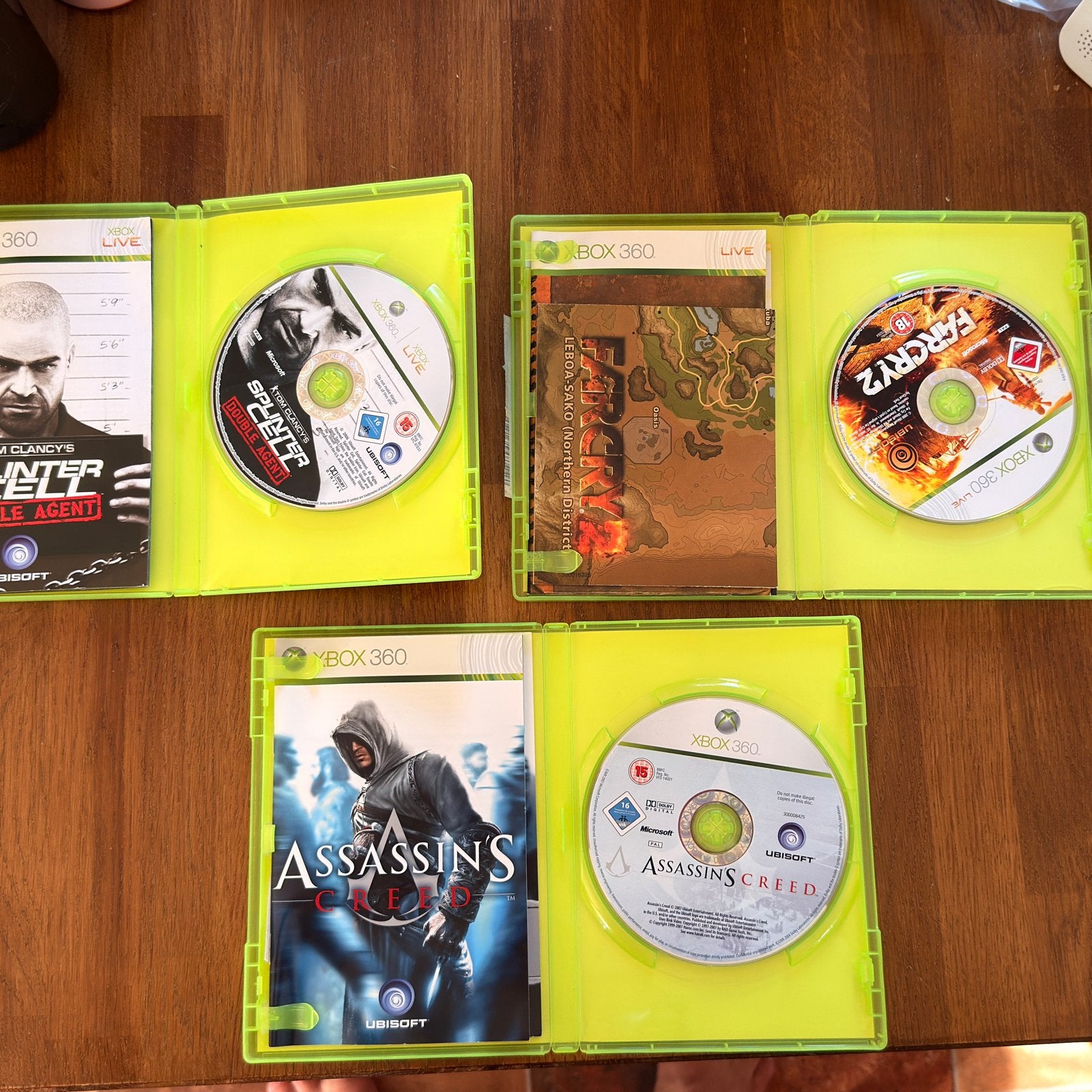 Xbox 360 games: Splinter Cell, Far Cry 2, Assassin's Creed, Avontuur en Actie, Gebruikt, Vanaf 18 jaar, Verzenden