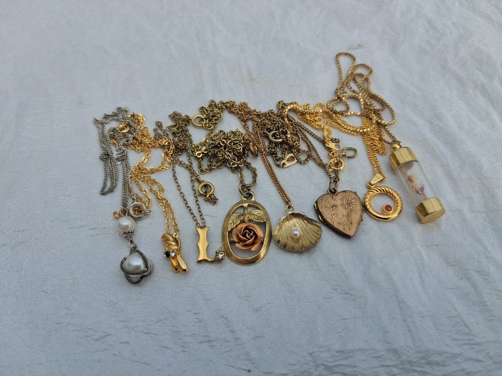 Lot vintage sieraden, Verzenden, Overige materialen, Hanger