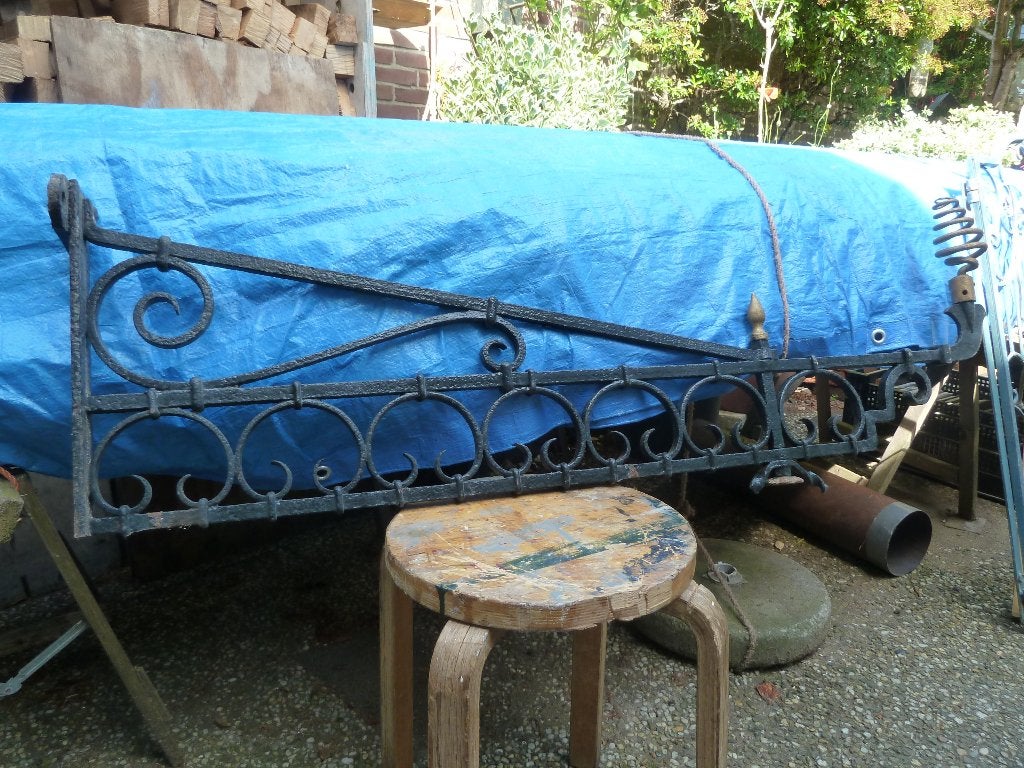 Mooie Oude Beugel/steun voor uithangbord, Antiek en Kunst, Ophalen