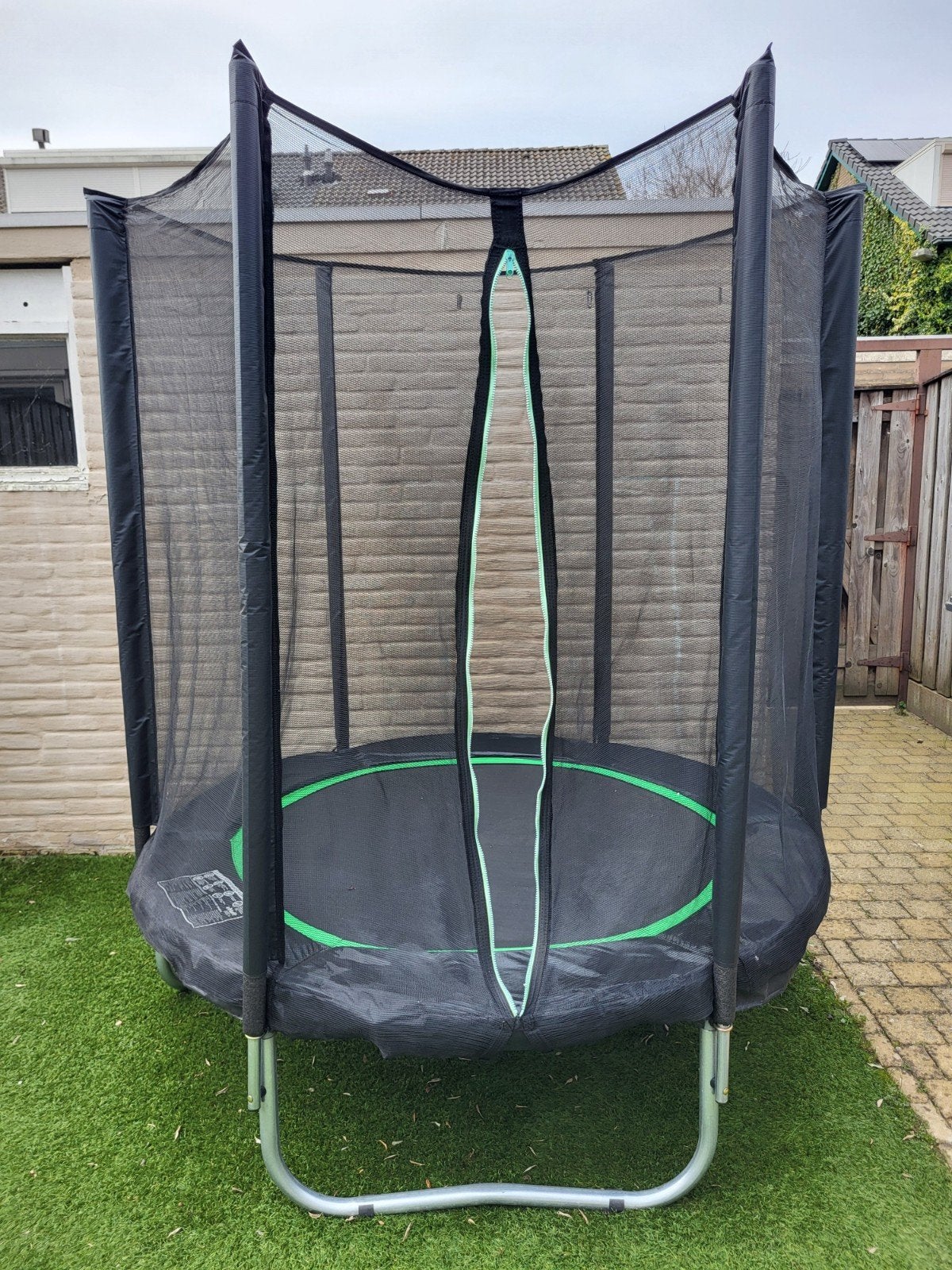 Trampoline Virtufit 183 cm, Kinderen en Baby's, Speelgoed | Buiten | Trampolines, Ophalen, Gebruikt