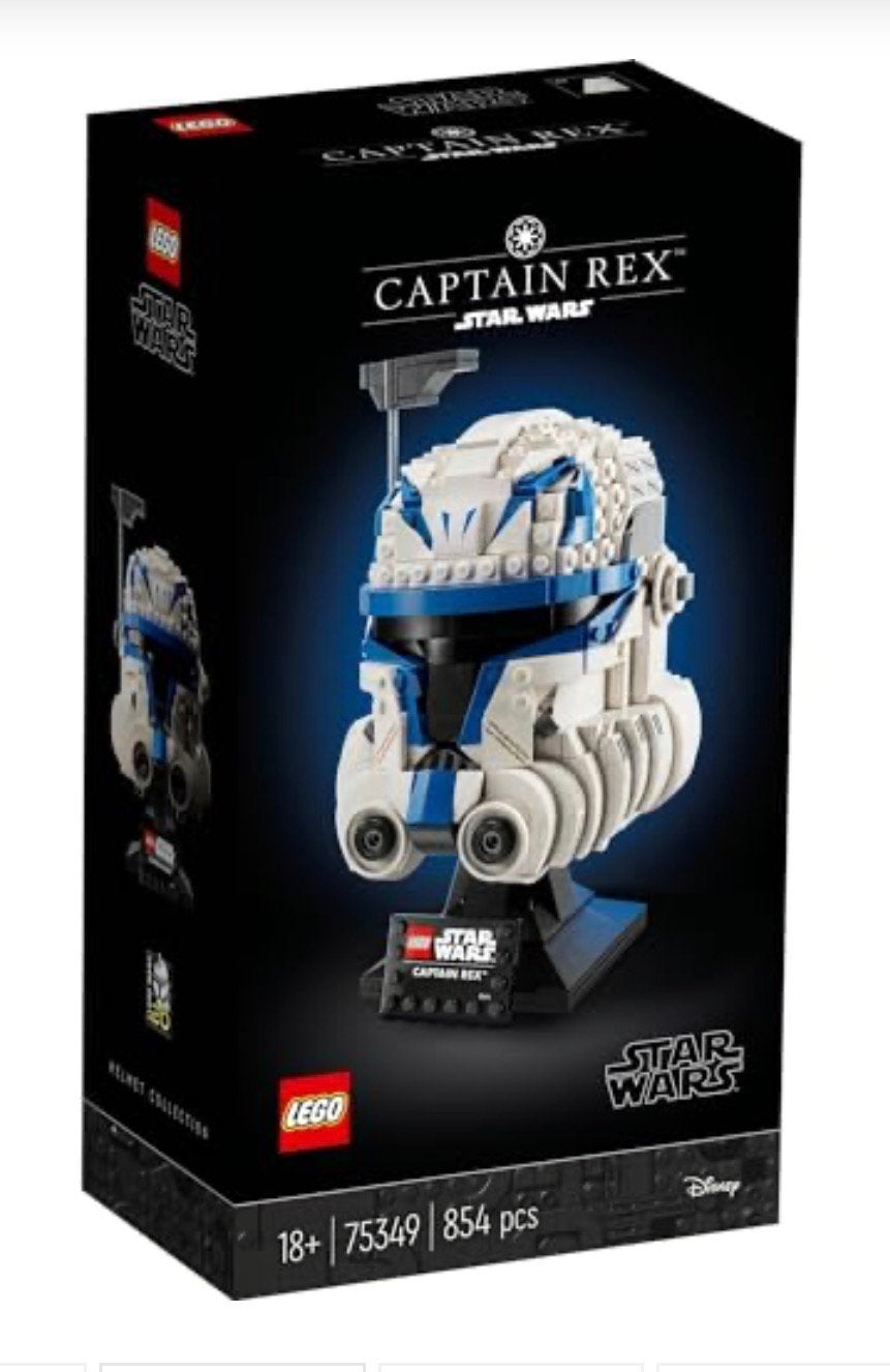 Nieuw: LEGO Star Wars 75349: Captain Rex Helmet, Star Wars, Lego, Nieuw, Ophalen of Verzenden