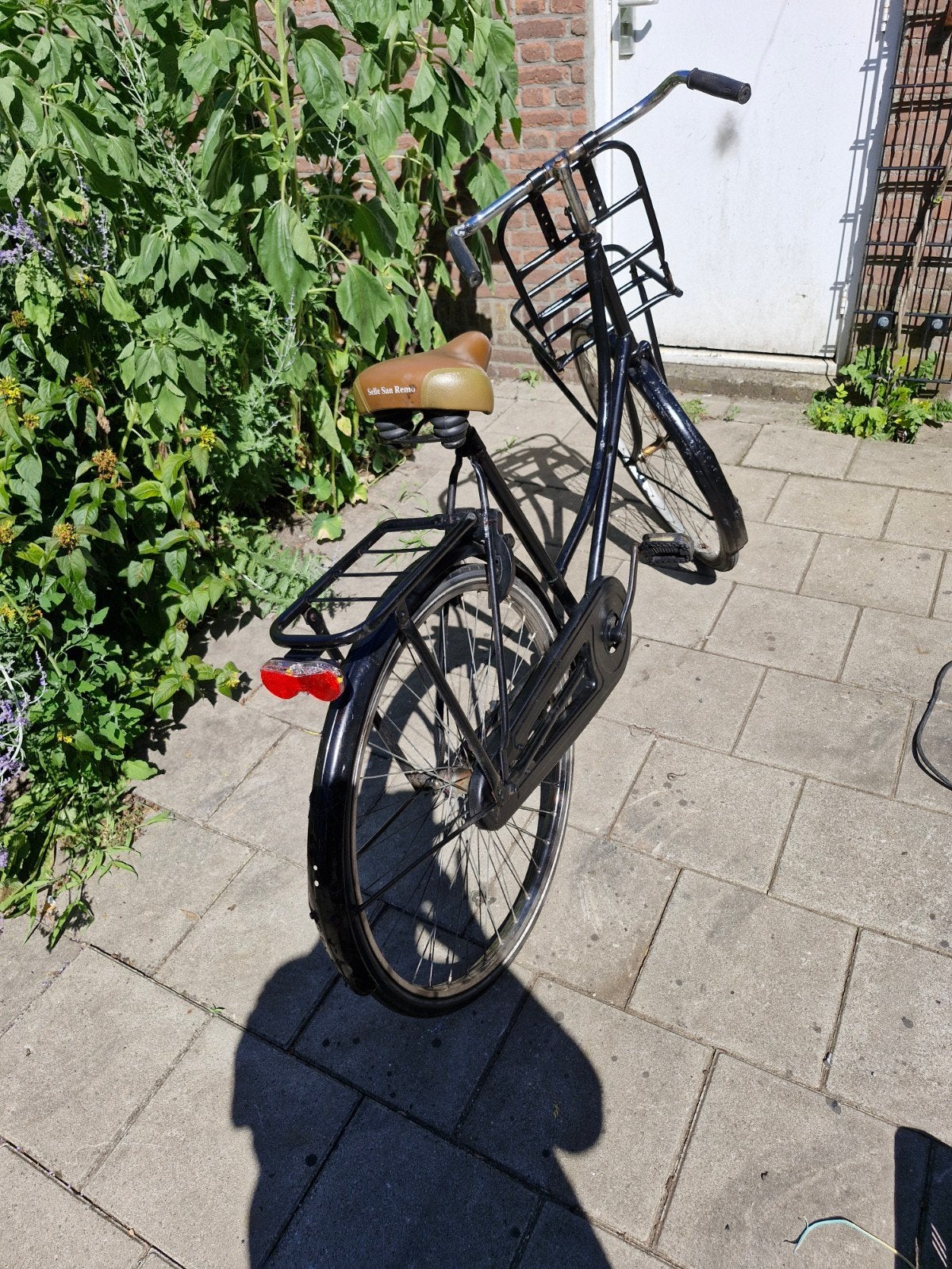 Oma fiets, Ophalen
