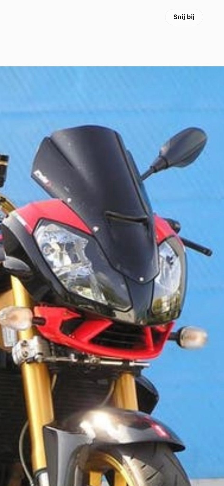 Gezocht : Koplamp rechts Aprilia Tuono Factory Gen 2, Ophalen of Verzenden, Gebruikt