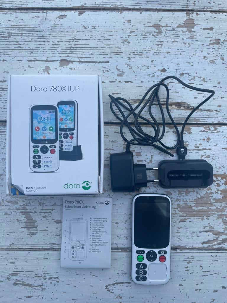 Te koop: Seniorentelefoon Doro 780X, Ophalen of Verzenden, Zo goed als nieuw, 1 handset