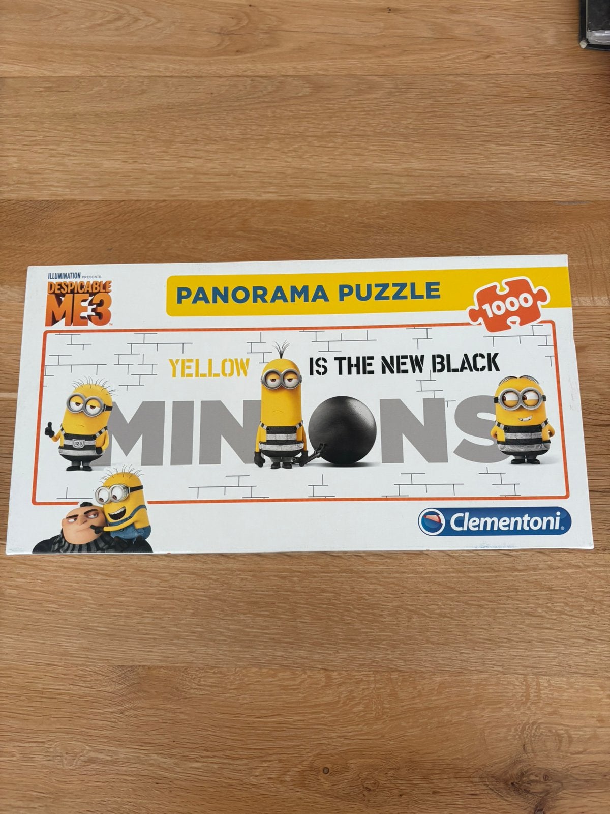 Clementoni minions puzzel, Hobby en Vrije tijd, Denksport en Puzzels, Ophalen of Verzenden, 500 t/m 1500 stukjes, Gebruikt, Legpuzzel