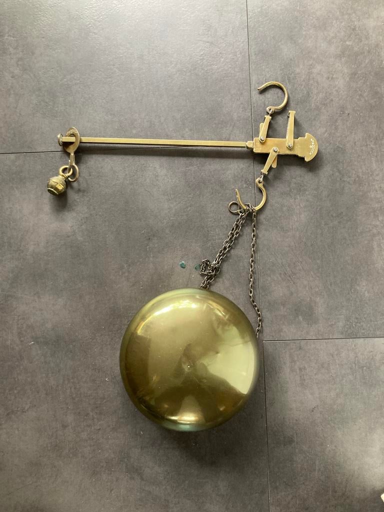 Vintage weegschaal, Antiek en Kunst, Curiosa en Brocante, Ophalen of Verzenden