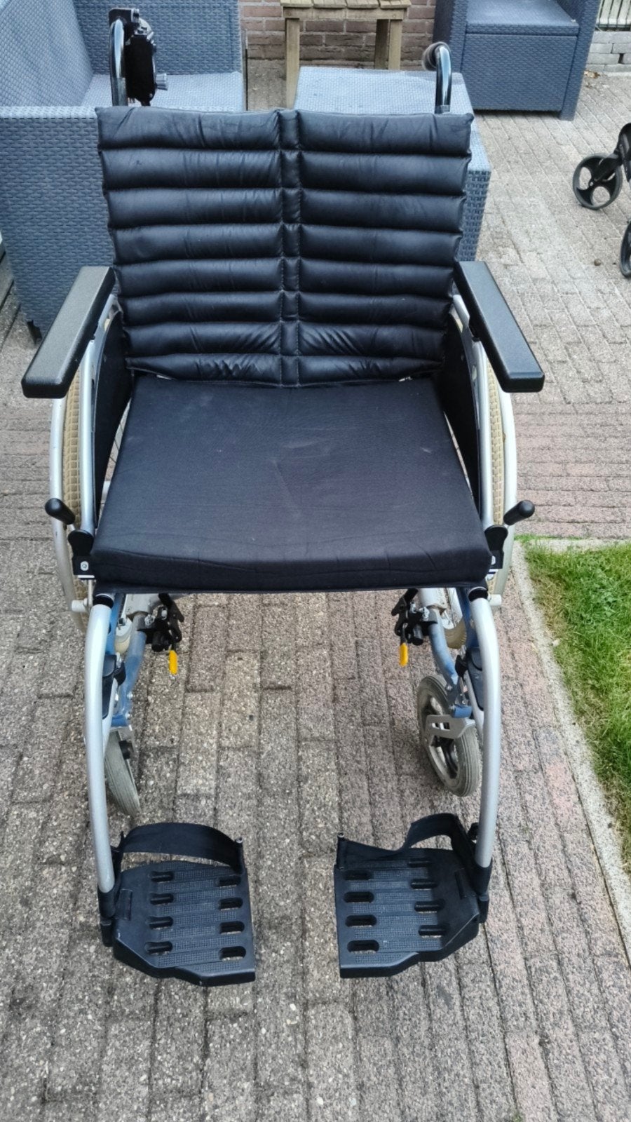Rolstoel met evt ondersteuning, Diversen, Ophalen, Inklapbaar, Gebruikt, Duwrolstoel