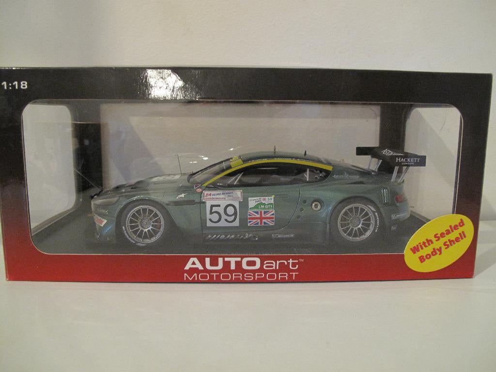 ASTON MARTIN DBR9 #59 Le MANS 2005 AUTOART 1/18 ref 80507, Hobby en Vrije tijd, Modelauto's | 1:18, Verzenden, Nieuw, Auto, Autoart