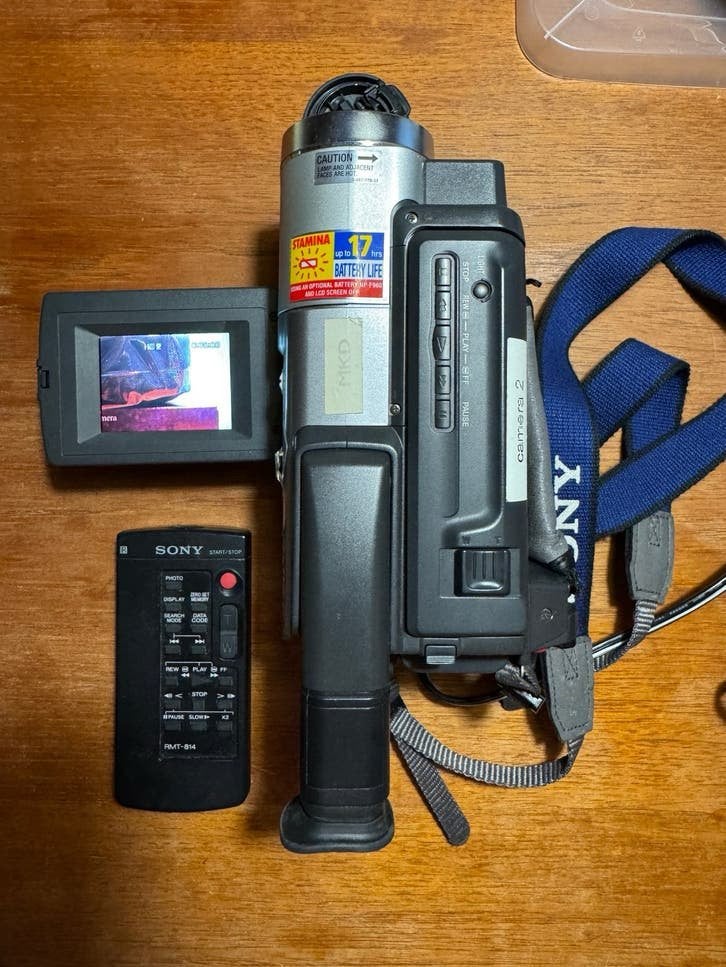 Sony CCD-TRV59E tape camera, Ophalen of Verzenden, Hi 8, Camera