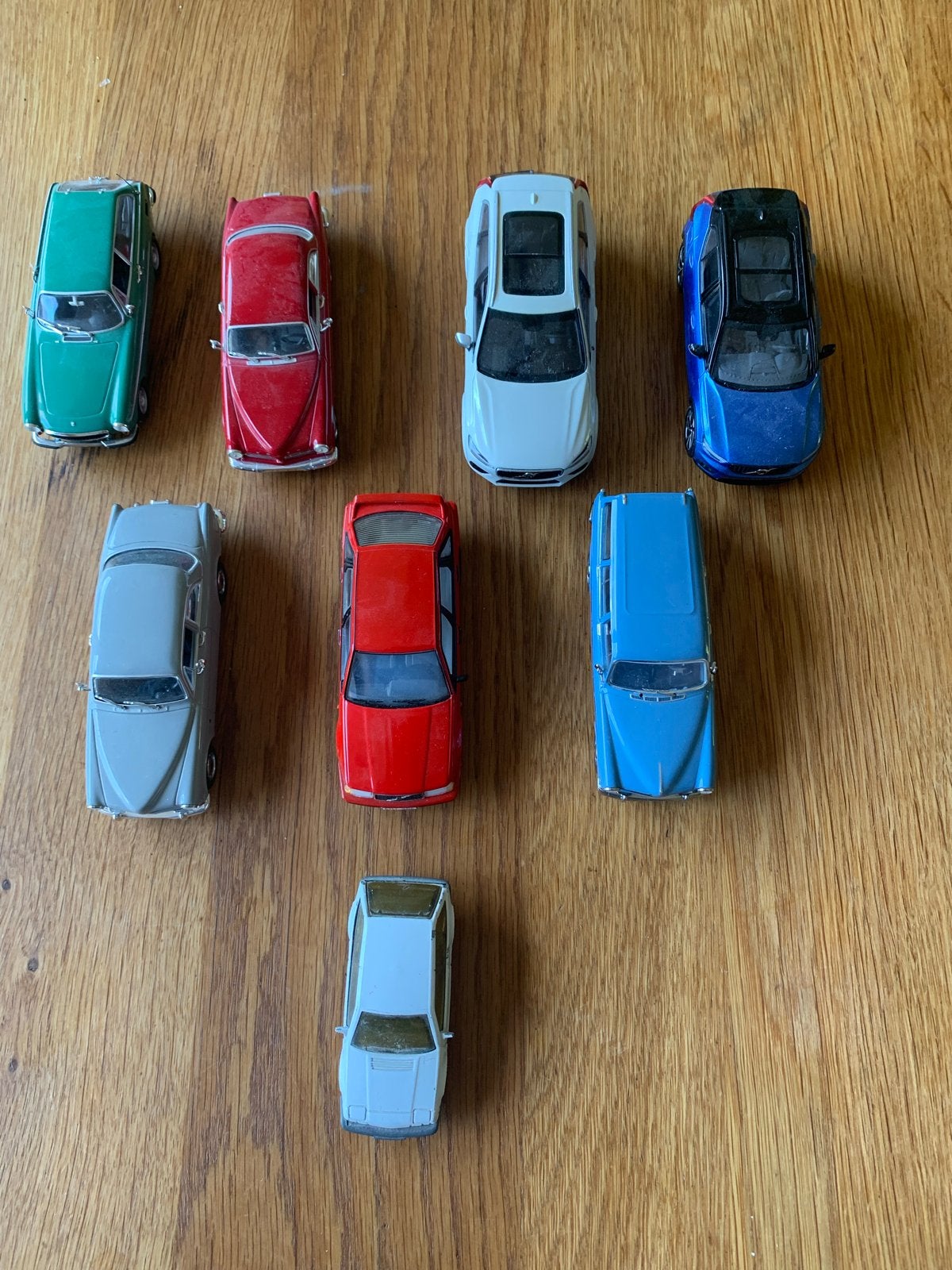 Verzameling van 9 Volvo modelauto's (schaal 1:43), Ophalen of Verzenden, Gebruikt
