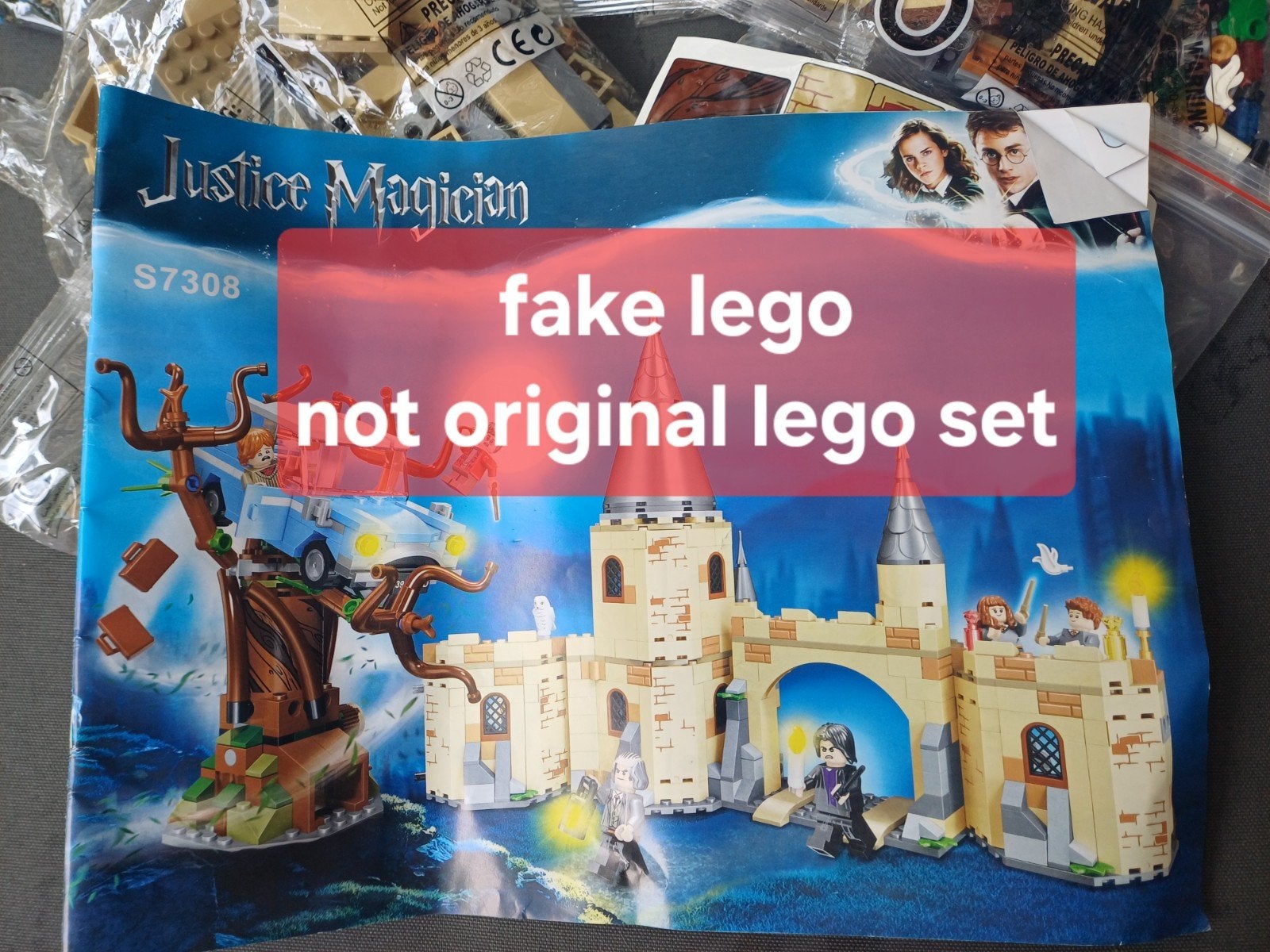 Harry Potter kasteel (NEP) lego, Ophalen of Verzenden, Nieuw, Overige merken
