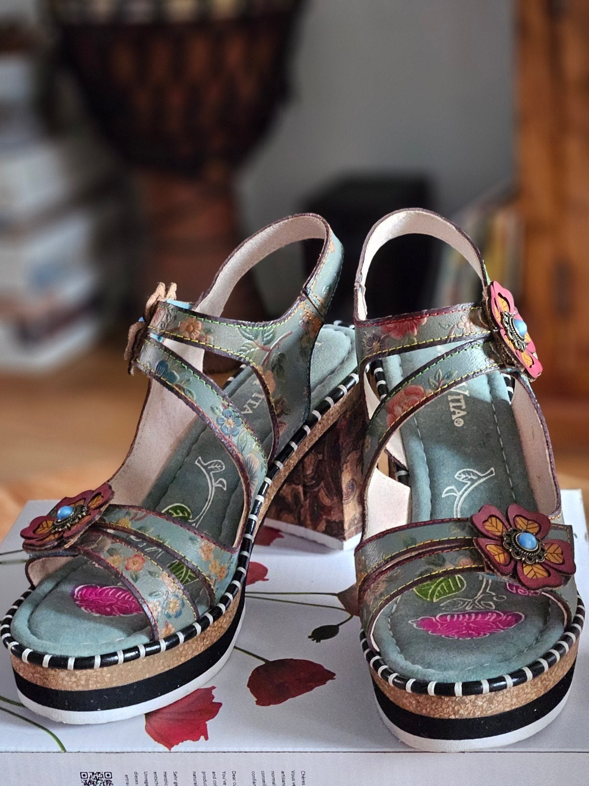 Prachtige laura vita sandalen mt 39, Kleding | Dames, Schoenen, Ophalen, Blauw, Nieuw, Sandalen of Muiltjes