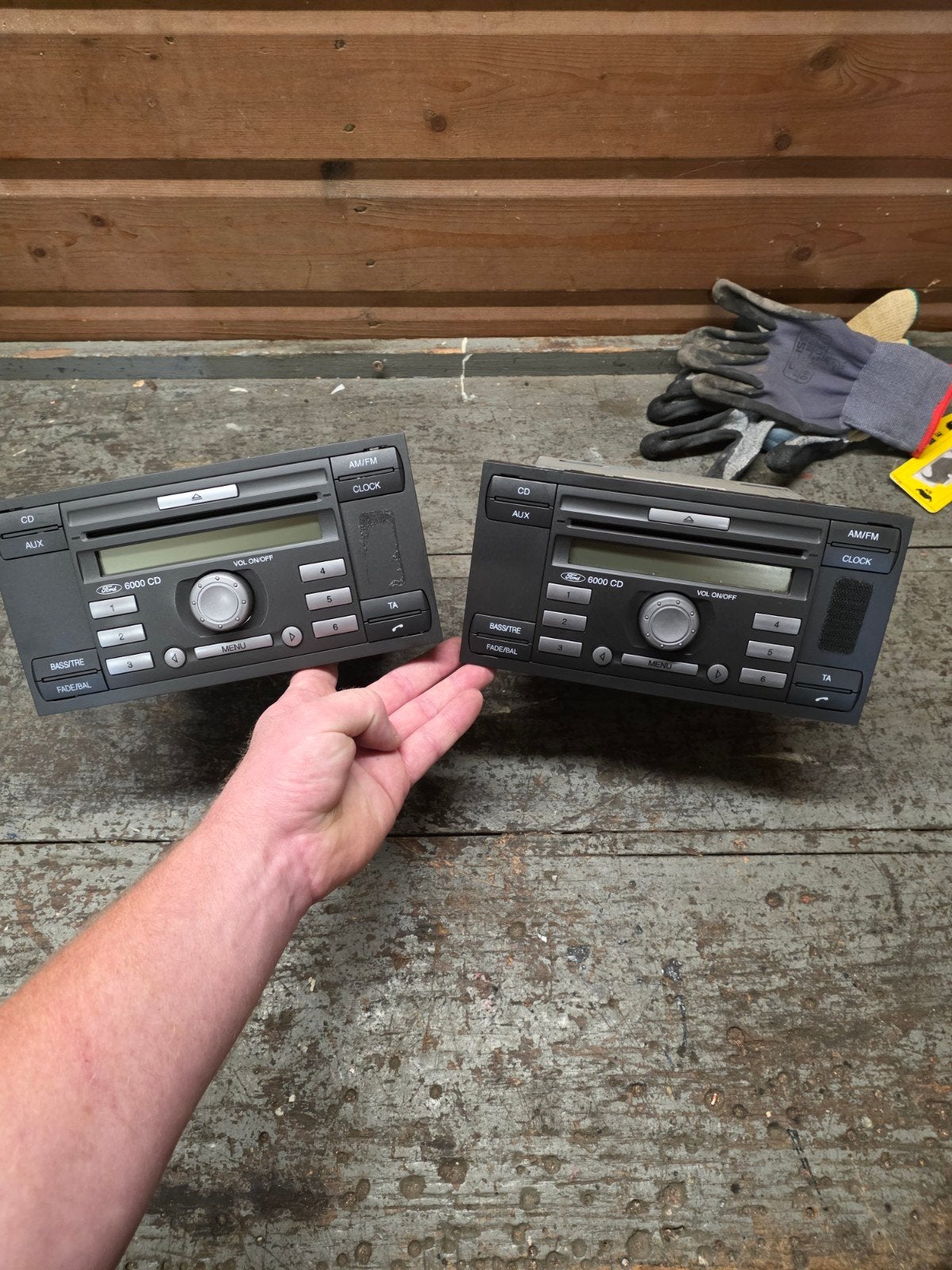 Ford originele radio 6000cd, Ophalen, Gebruikt