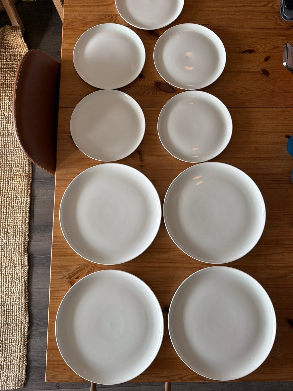 Walra servies: 8 borden en 10 mokken, Ophalen, Overige merken, Keramiek, Zo goed als nieuw