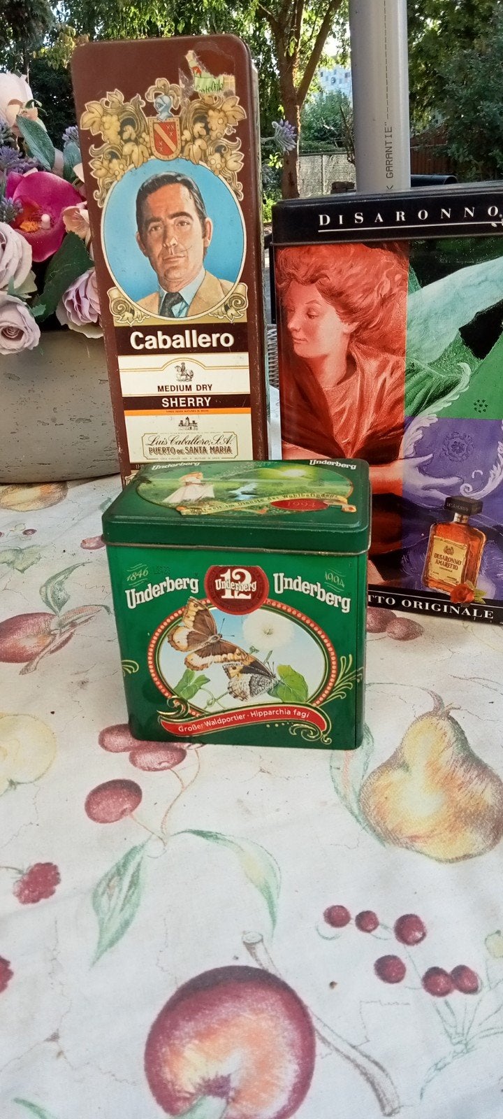 3 blikken: Caballero, Disaronno, Underberg, Ophalen of Verzenden, Gebruikt, Overige, Overige merken