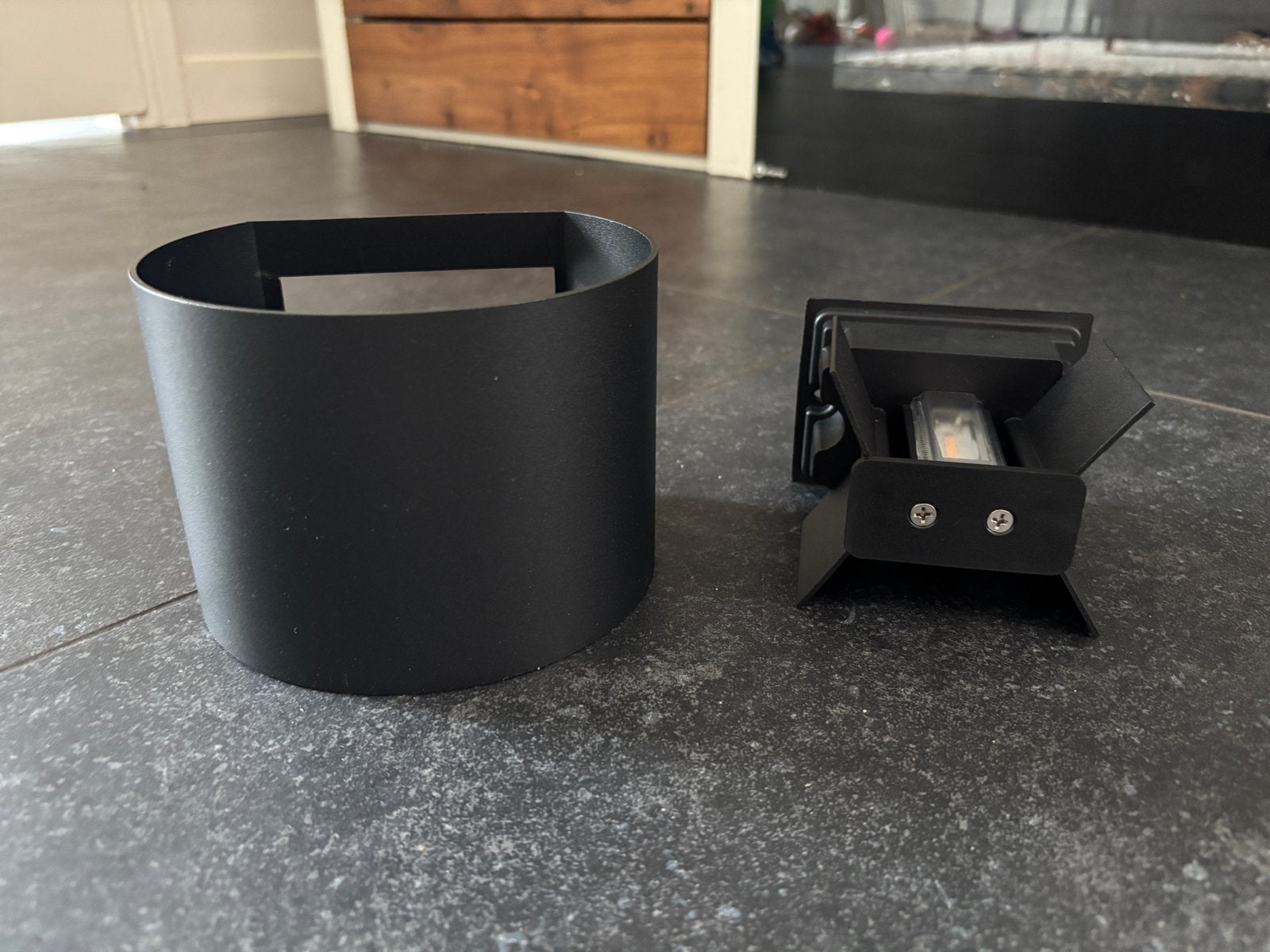 Lampinno Up & Down Wandlamp Zwart - Binnen & Buiten, Zwart, Geschikt voor buiten, Nieuw, Overige fittingen