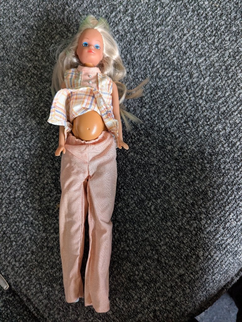 Barbie zwanger - zwangere barbiepop, Kinderen en Baby's, Ophalen of Verzenden, Gebruikt, Barbie