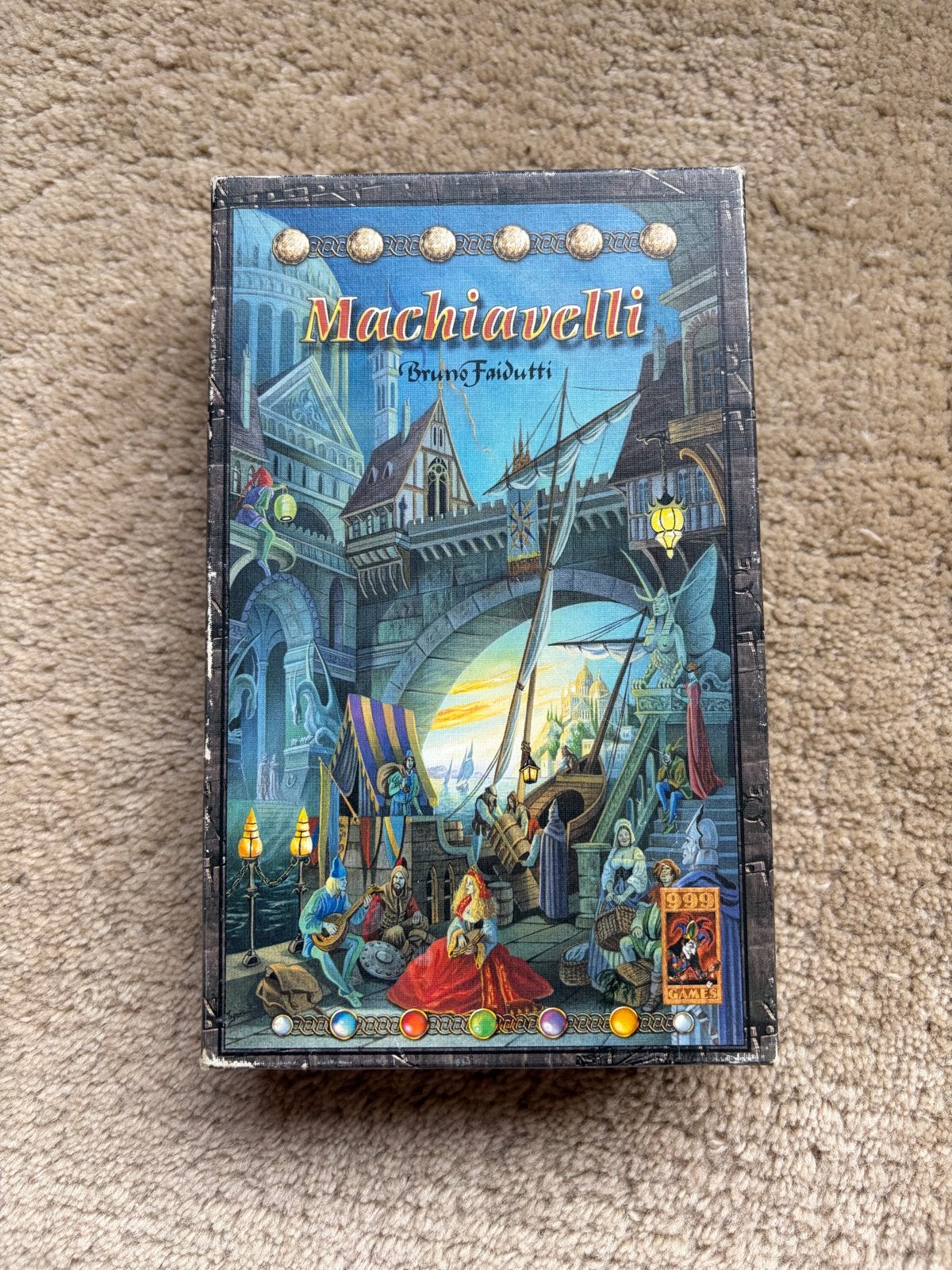 Machiavelli - Strategisch Kaartspel, Drie of vier spelers, Ophalen of Verzenden, Gebruikt