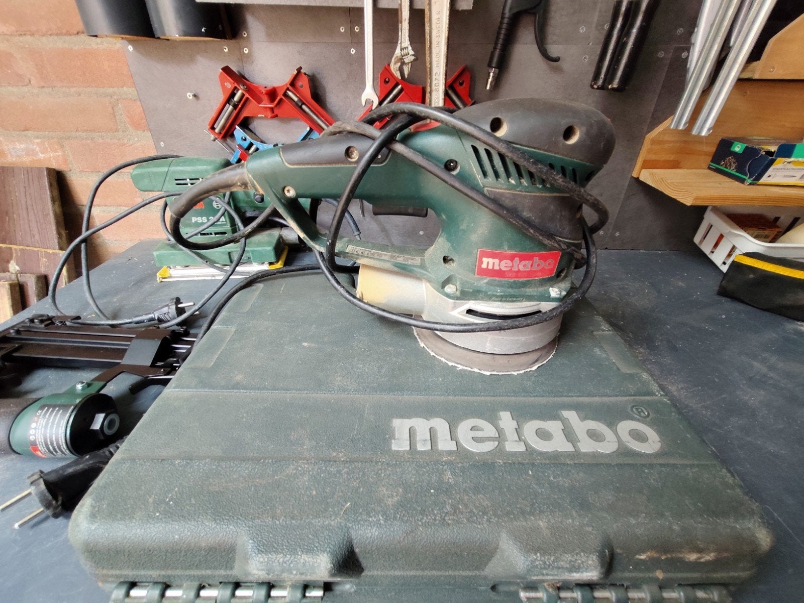 Metabo schuurmachine., Ophalen of Verzenden, Minder dan 600 watt, Vlakschuurmachine