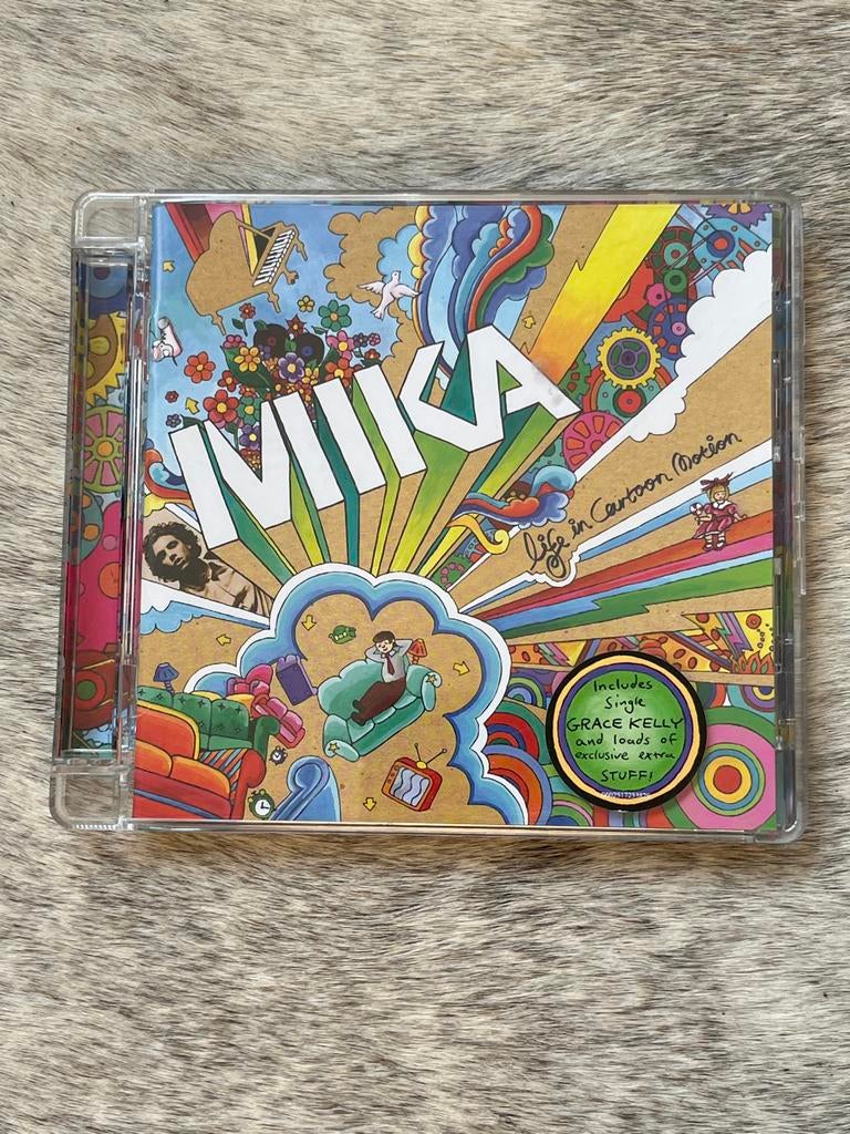 Mika - Life in Cartoon Motion CD (Inclusief Grace Kelly), Ophalen of Verzenden, Zo goed als nieuw