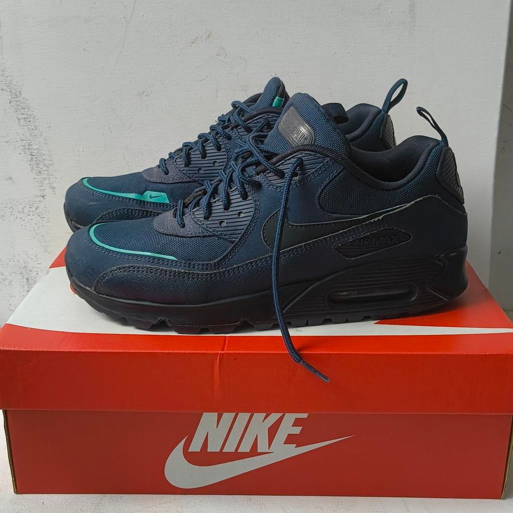 Nike Air Max 90 Surplus Cargo sneakers Blauw 43, Ophalen of Verzenden, Zo goed als nieuw, Blauw