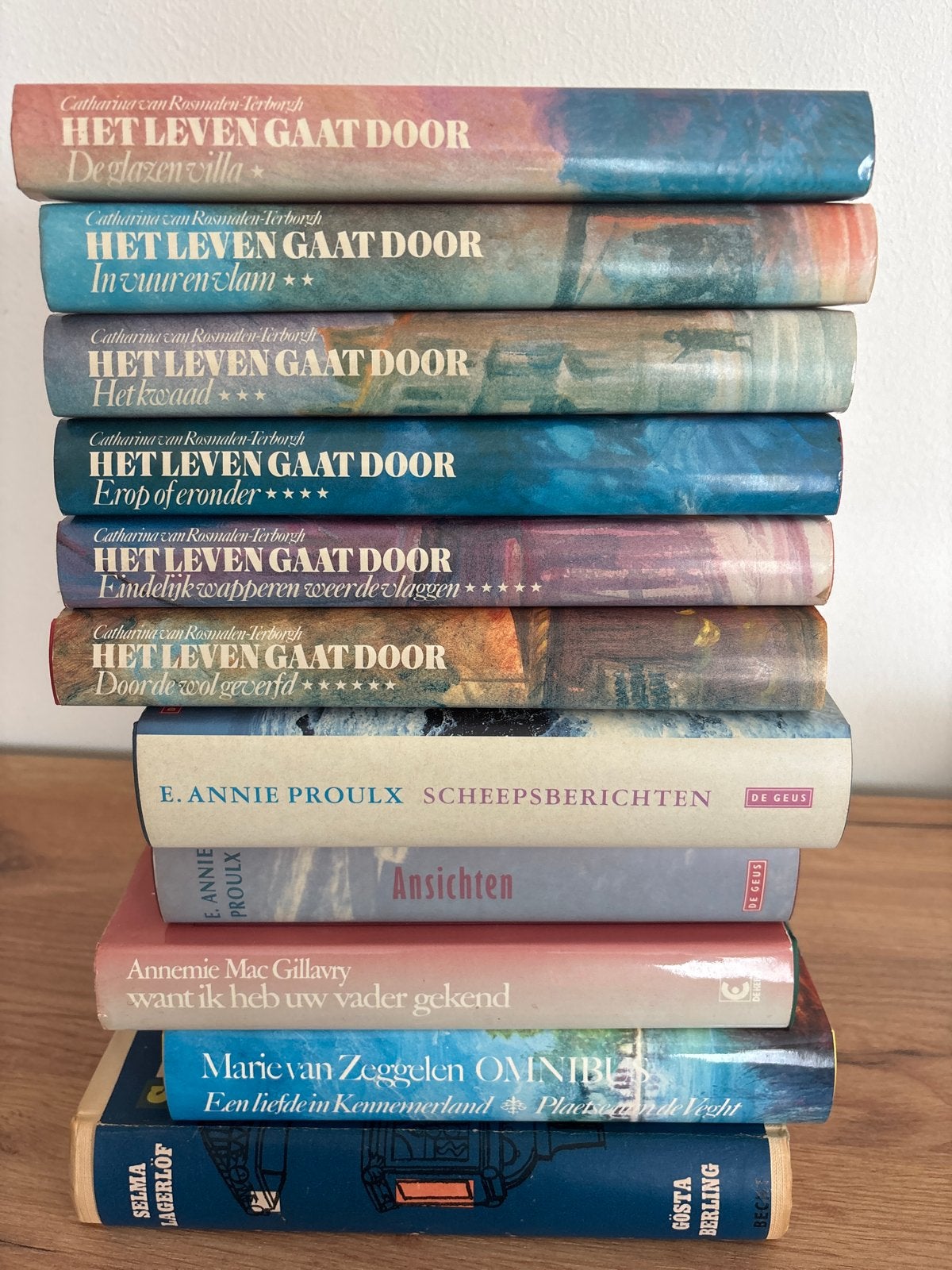 Boekenpakket: Het Leven Gaat Door, Scheepsberichten en meer, Boeken, Ophalen of Verzenden, Gelezen, Nederland